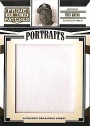 2005 Prime Patches Portraits Jumbo Swatch #81 Tony Gwynn/499
