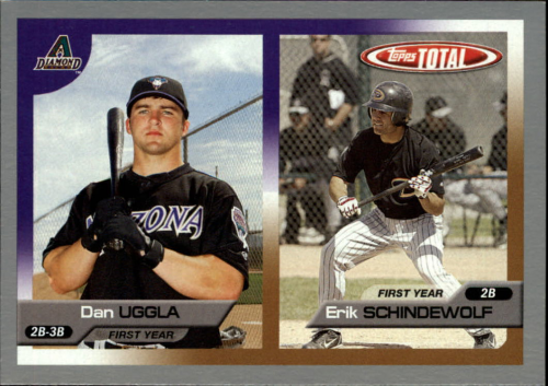 2005 Topps Total Silver #723 D.Uggla/E.Schindewolf
