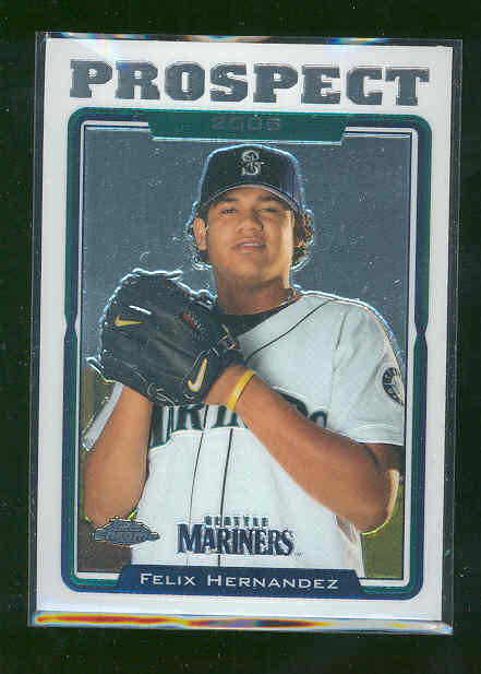 2005 Topps Chrome Update #73 Felix Hernandez
