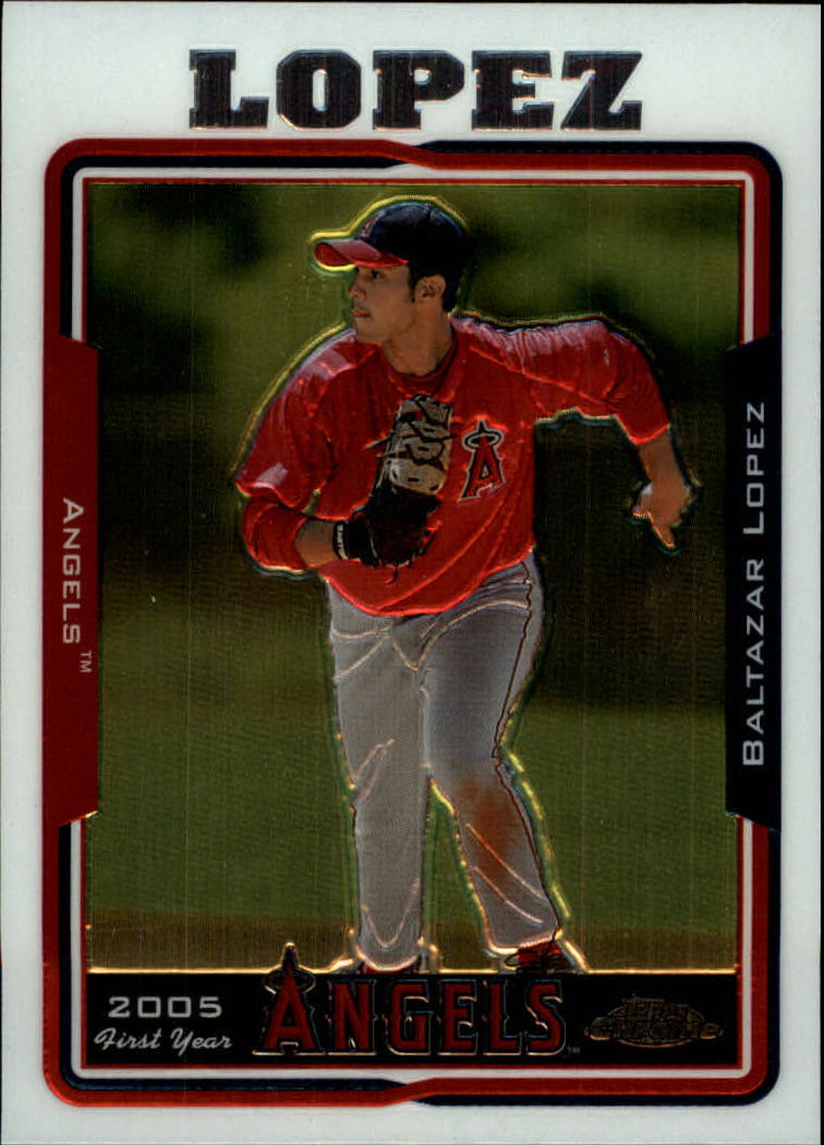 2005 Topps Chrome Update #118 Baltazar Lopez FY RC