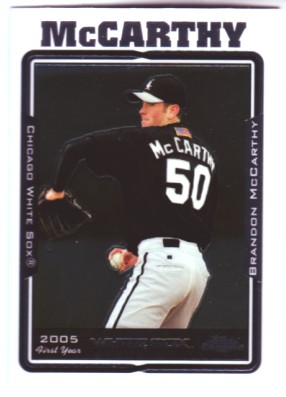 2005 Topps Chrome Update #149 Brandon McCarthy FY RC
