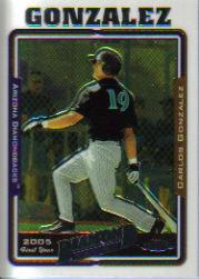 2005 Topps Chrome Update #183 Carlos Gonzalez FY RC
