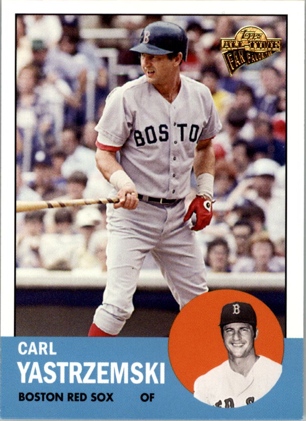 2005 Topps All-Time Fan Favorites #78 Carl Yastrzemski