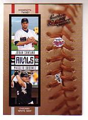 2005 Leather and Lumber Rivals #16 J.Santana/M.Ordonez