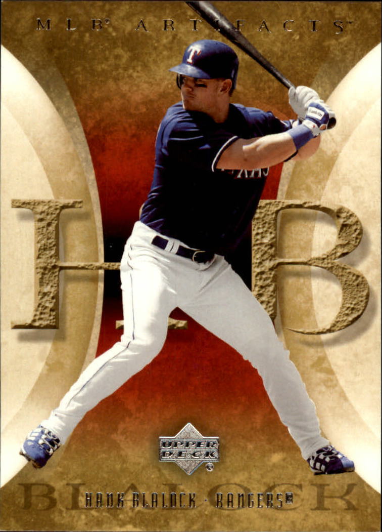 2005 Artifacts #36 Hank Blalock