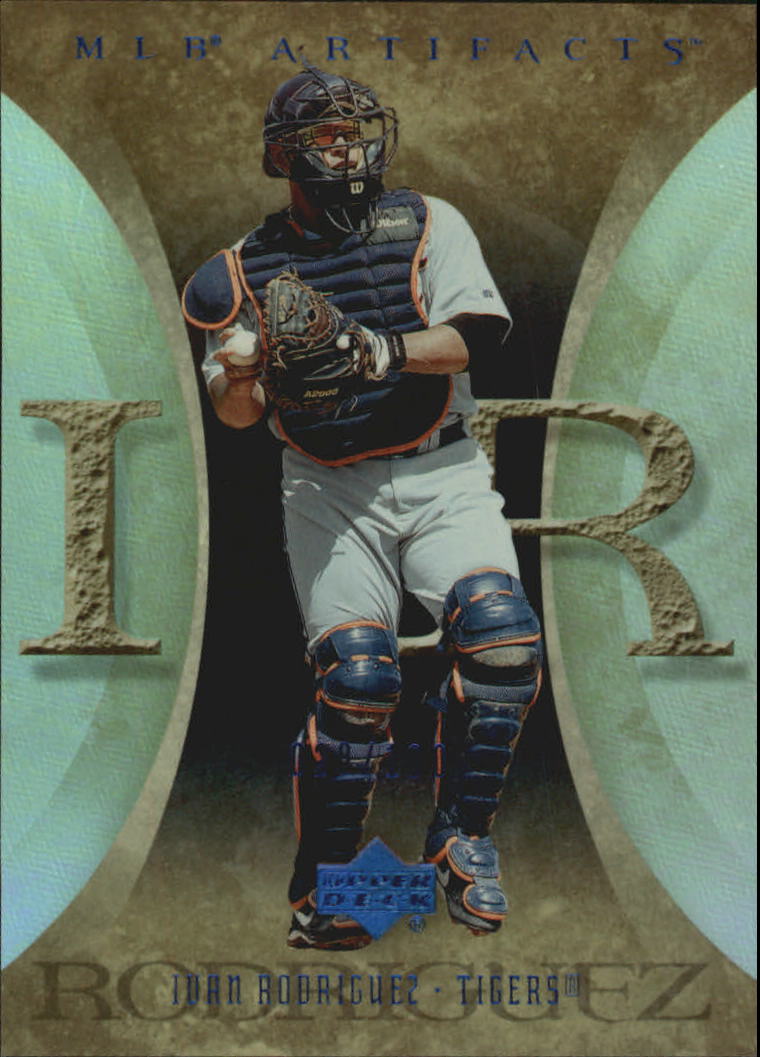2005 Artifacts Rainbow Blue #39 Ivan Rodriguez