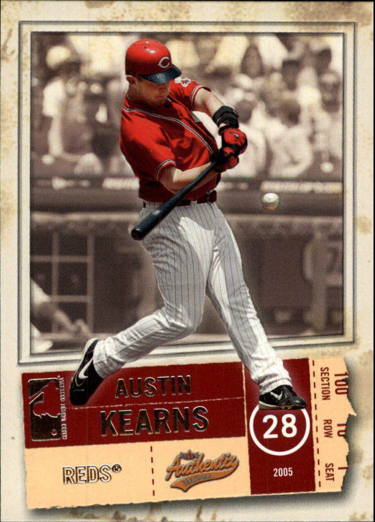 2005 Fleer Authentix #32 Austin Kearns