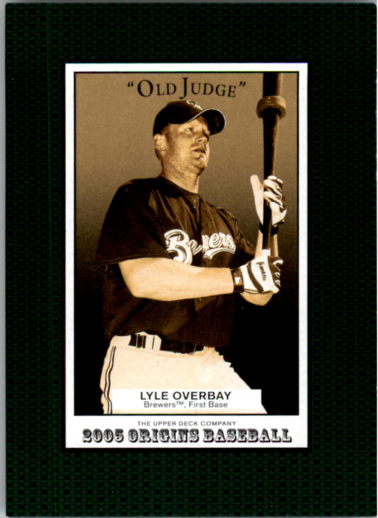 2005 Origins Old Judge #63 Lyle Overbay