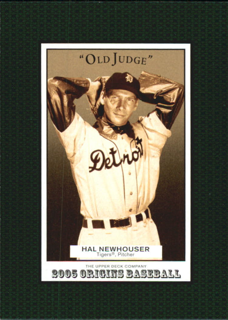 2005 Origins Old Judge #107 Hal Newhouser RET