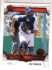 2005 Upper Deck Pro Sigs #47 Joe Mauer