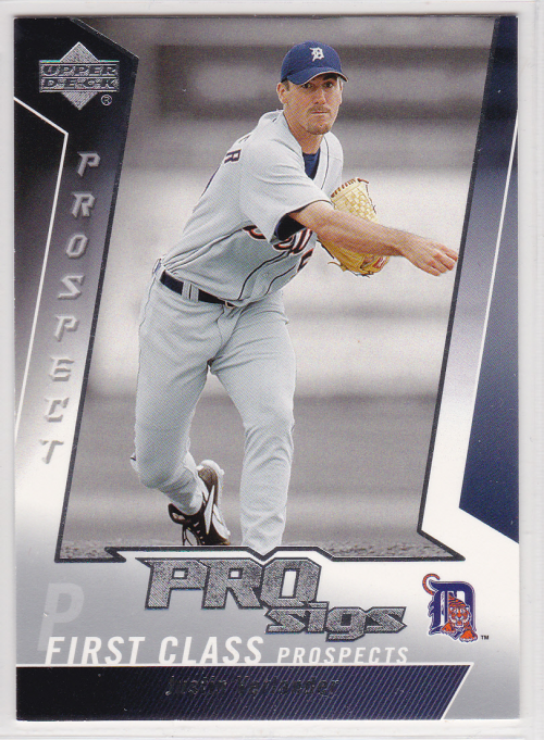 2005 Upper Deck Pro Sigs #105 Justin Verlander FC RC