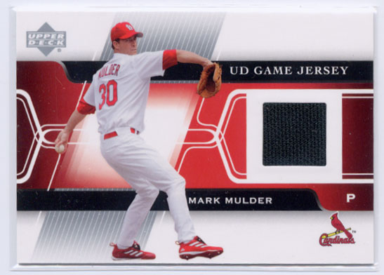 2005 Upper Deck Game Jersey #MM Mark Mulder