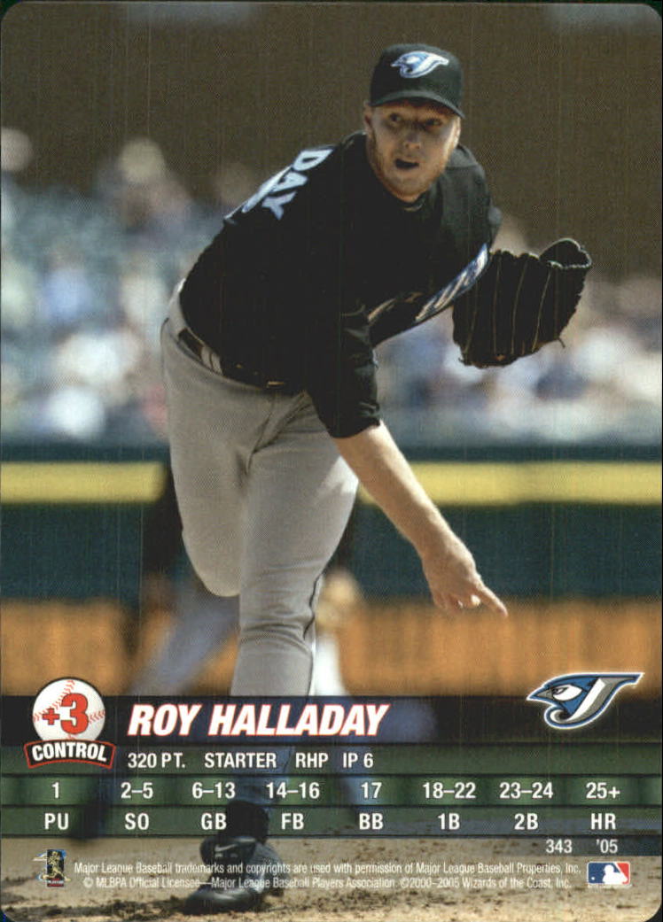 2005 MLB Showdown #343 Roy Halladay