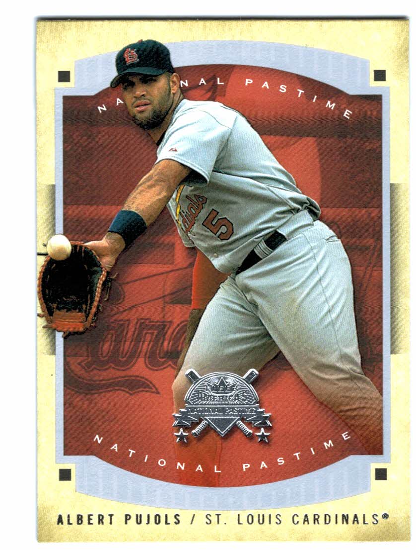 2005 National Pastime #38 Albert Pujols
