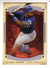 2005 National Pastime #41 Alfonso Soriano front image