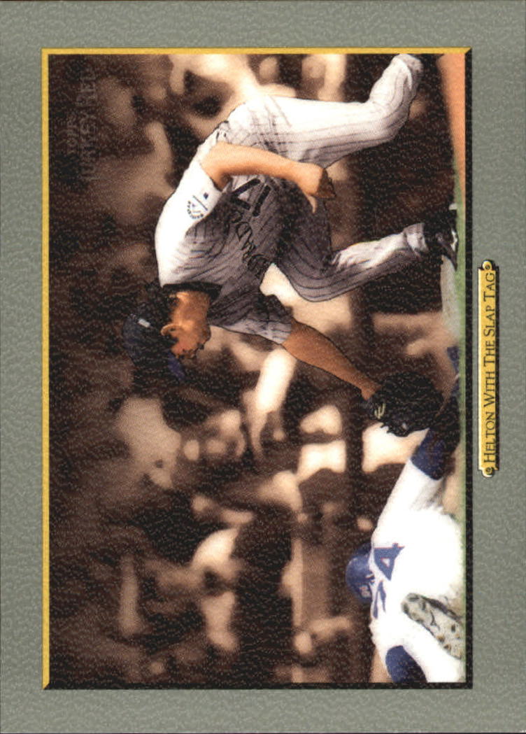 2005 Topps Turkey Red #47 Helton With the Slap Tag CL
