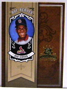 2005 Diamond Kings HOF Heroes #73 Bob Gibson