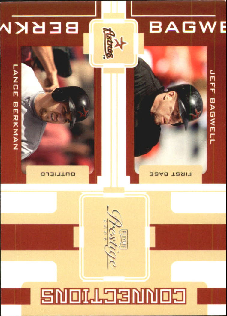 2005 Playoff Prestige Connections #5 J.Bagwell/L.Berkman