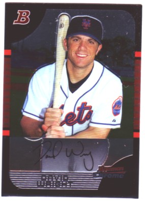 2005 Bowman Chrome #35 David Wright