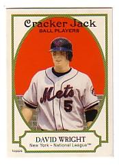 2005 Topps Cracker Jack #1 David Wright SP