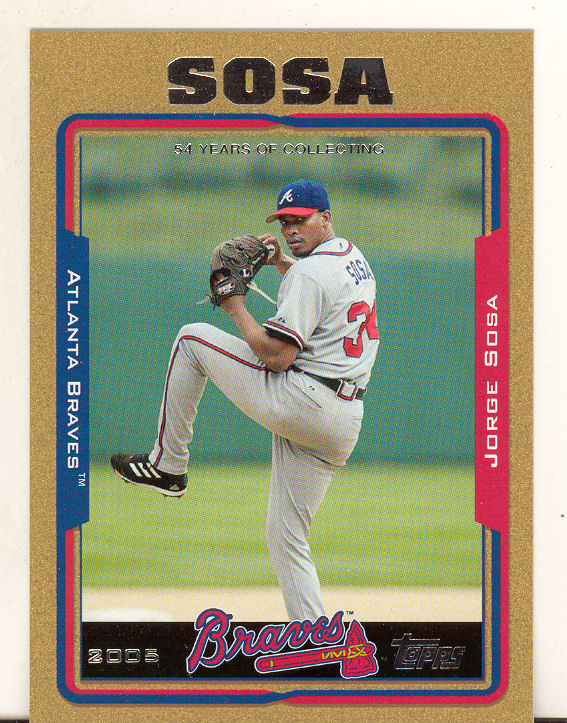 2005 Topps Update Gold #34 Jorge Sosa