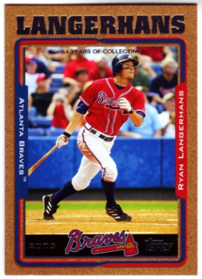 2005 Topps Update Gold #36 Ryan Langerhans