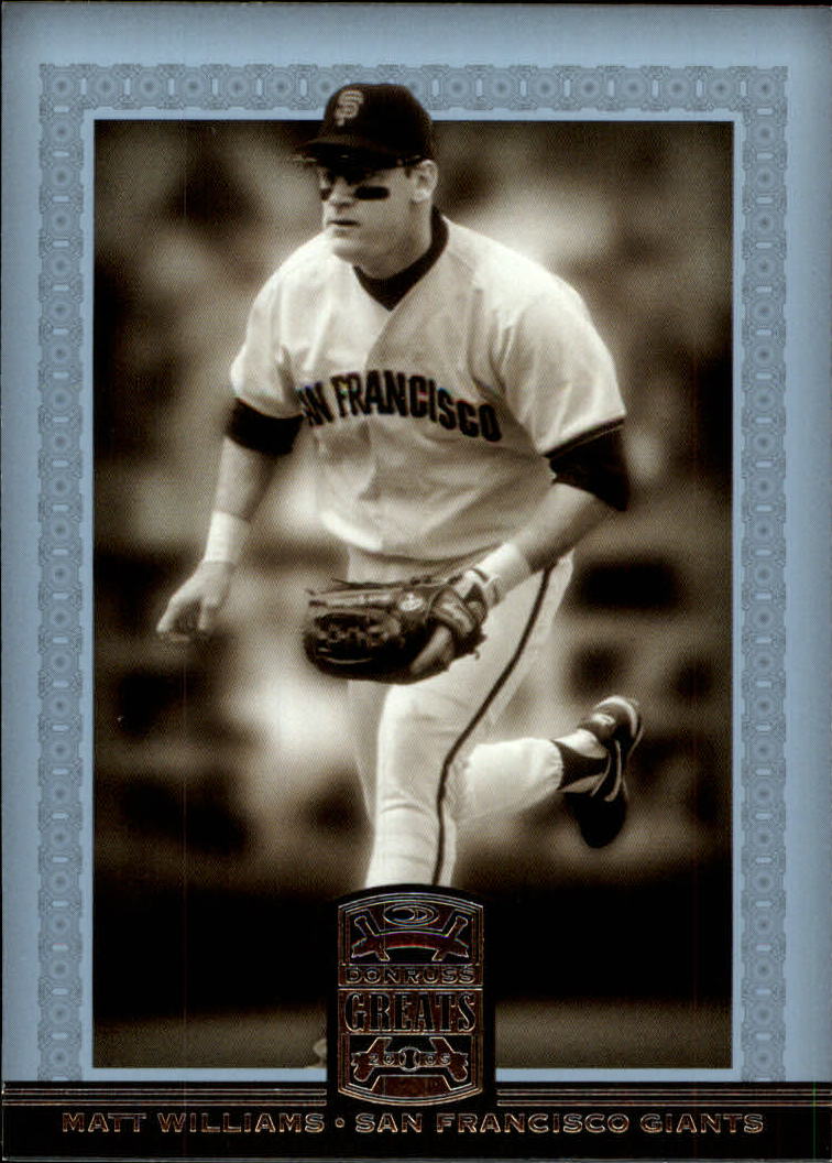 2005 Donruss Greats #57 Matt Williams