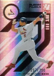 2005 Donruss Elite Turn of the Century #130 Albert Pujols