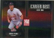 2005 Donruss Elite Career Best Black #3 Albert Pujols