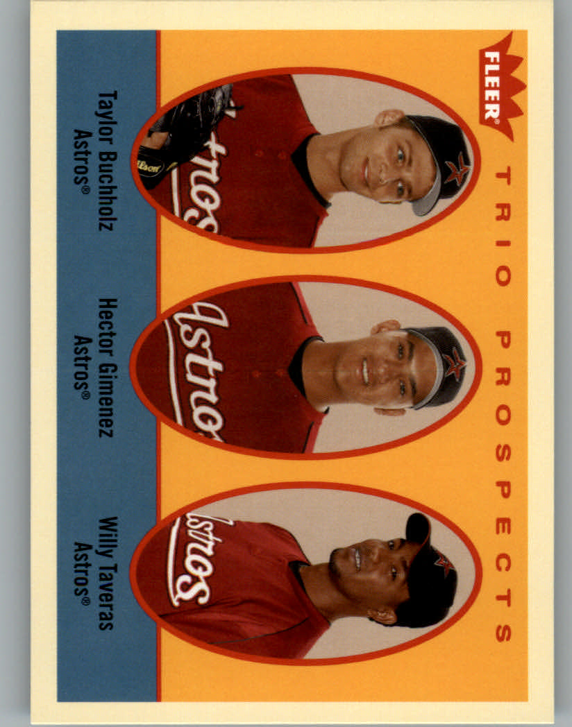 2005 Fleer Tradition #313 H.Gim/Taveras/Buch TP