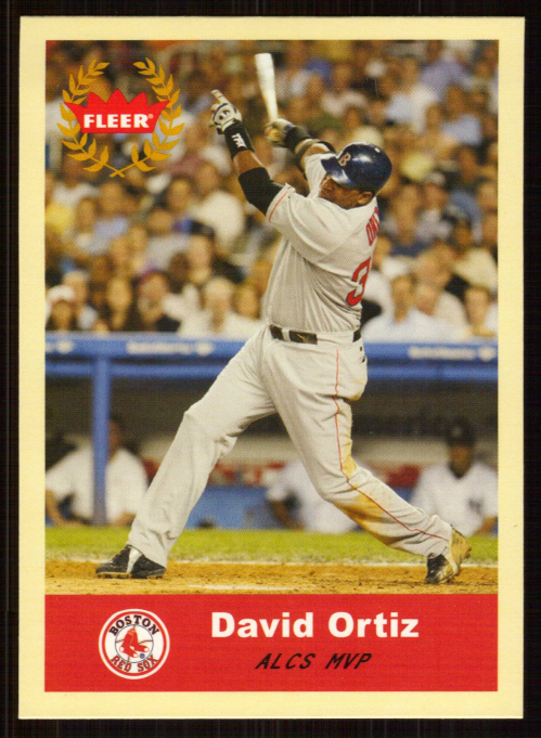 2005 Fleer Tradition #333 David Ortiz AW