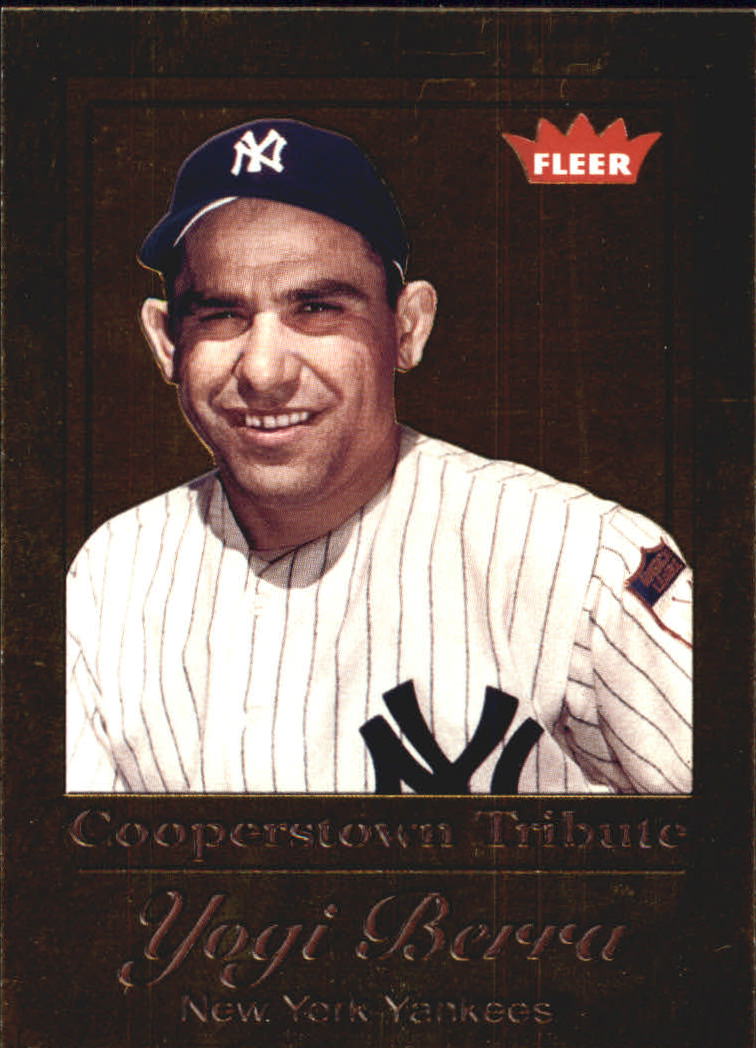 2005 Fleer Tradition Cooperstown Tribute Gold #3 Yogi Berra