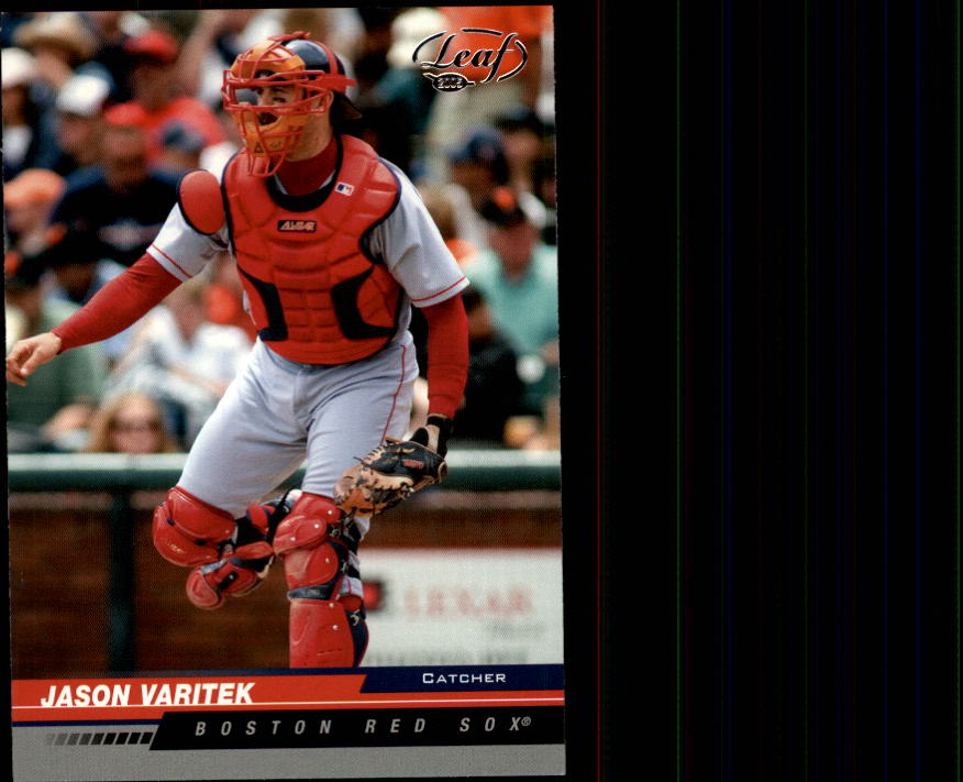 2005 Leaf #33 Jason Varitek