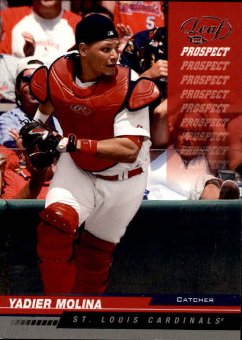 2005 Leaf #250 Yadier Molina PROS