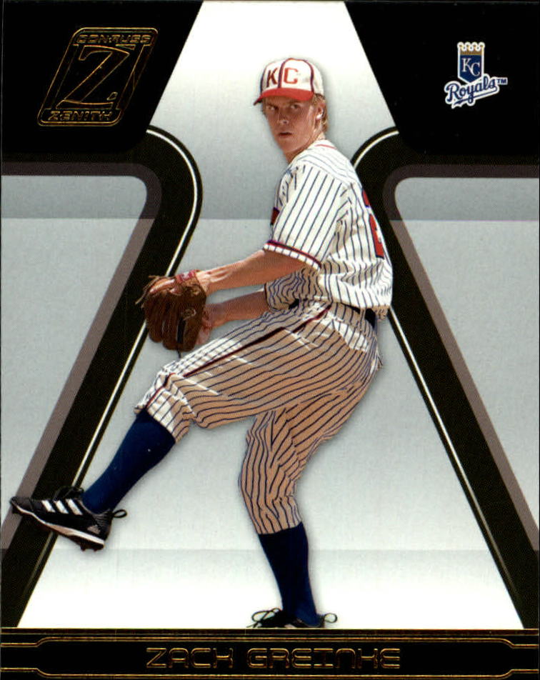 2005 Zenith #209 Zack Greinke