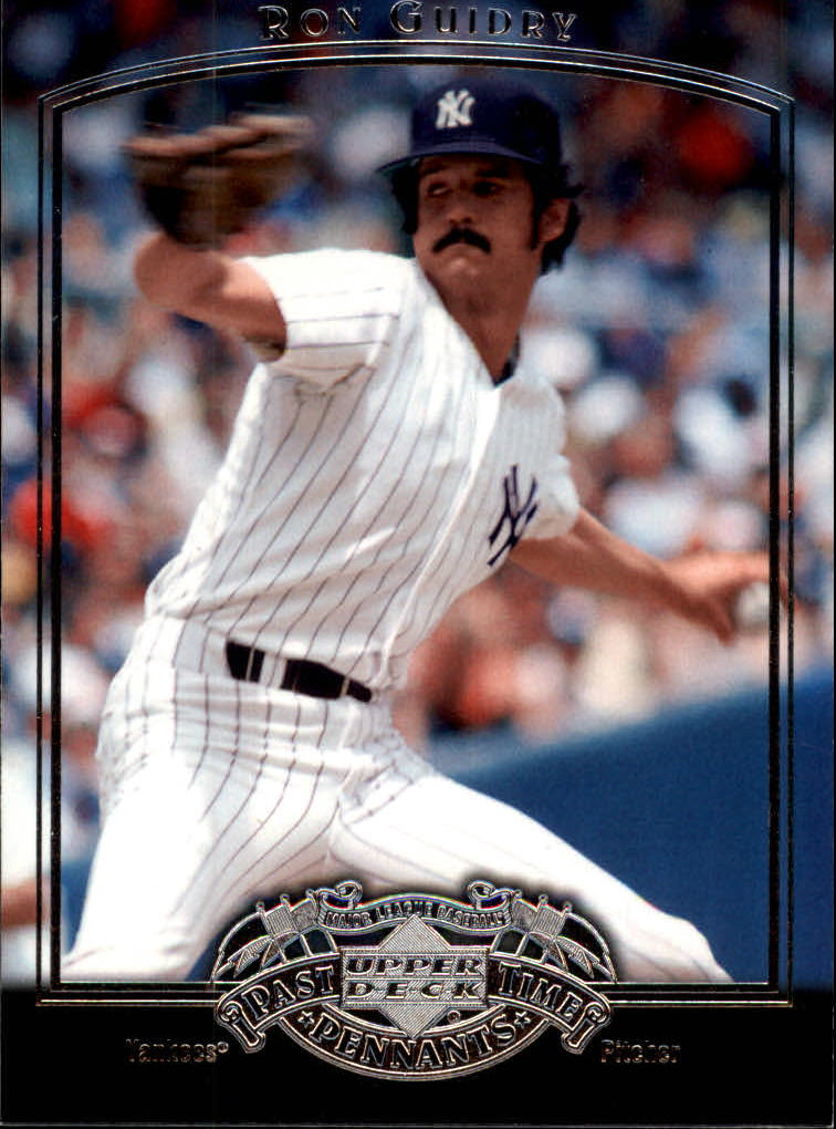 2005 UD Past Time Pennants #74 Ron Guidry