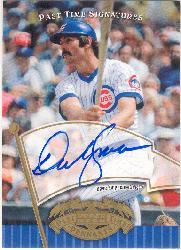 2005 UD Past Time Pennants Signatures Bronze #DK Dave Kingman T3