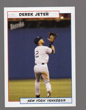 2005 Bazooka #54 Derek Jeter