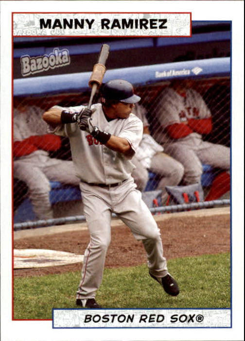2005 Bazooka #144 Manny Ramirez