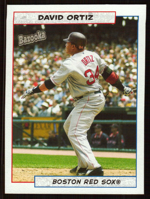 2005 Bazooka #168 David Ortiz
