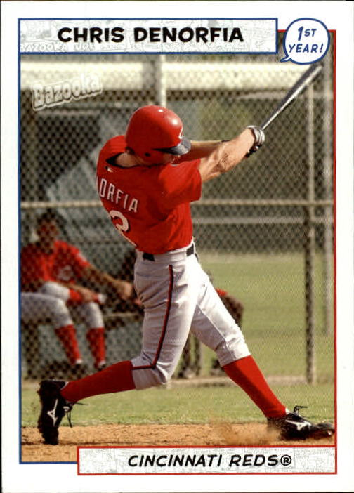 2005 Bazooka #208 Chris Denorfia FY RC