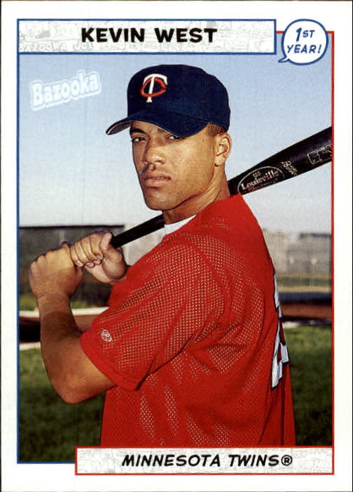2005 Bazooka #211 Kevin West FY RC