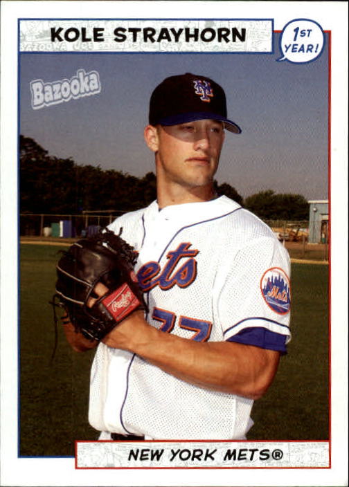 2005 Bazooka #219 Kole Strayhorn FY RC