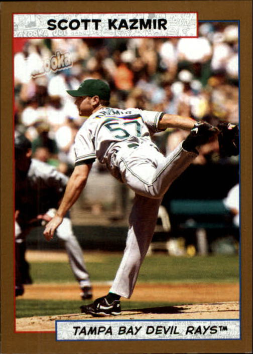 2005 Bazooka Gold Chunks #184 Scott Kazmir PROS