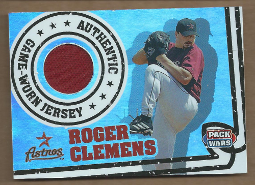 2005 Topps Pack Wars Relics #RC Roger Clemens Jsy A