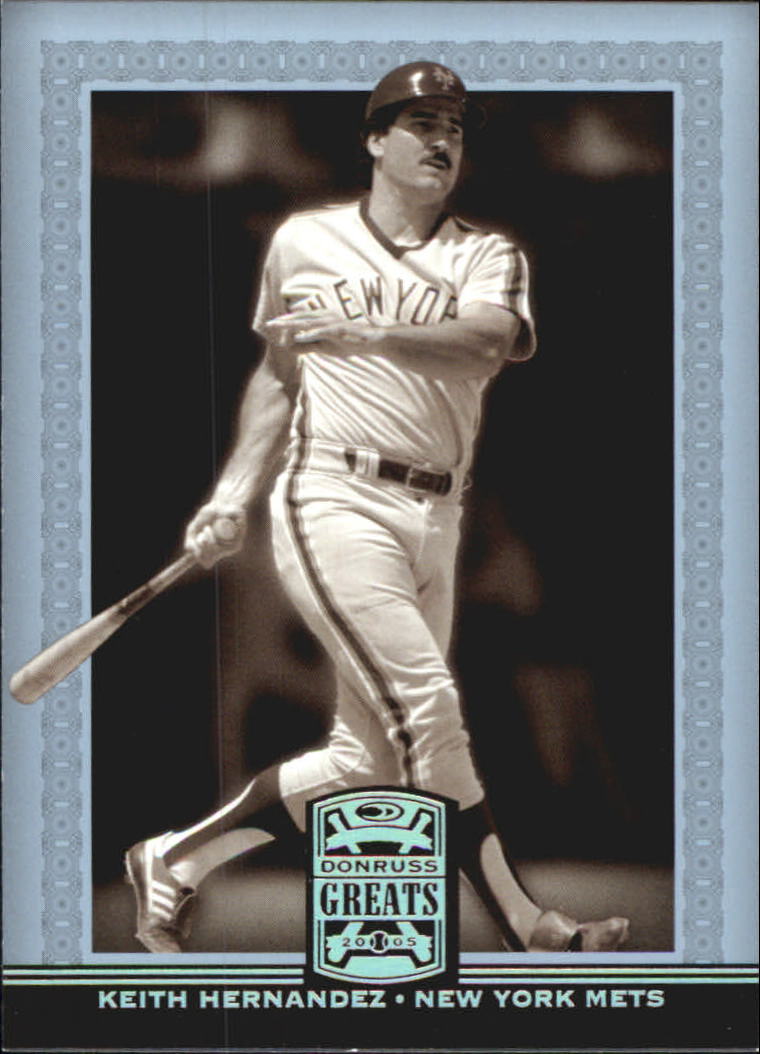 2005 Donruss Greats Silver HoloFoil #48 Keith Hernandez