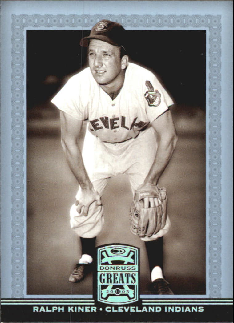2005 Donruss Greats Silver HoloFoil #65 Ralph Kiner