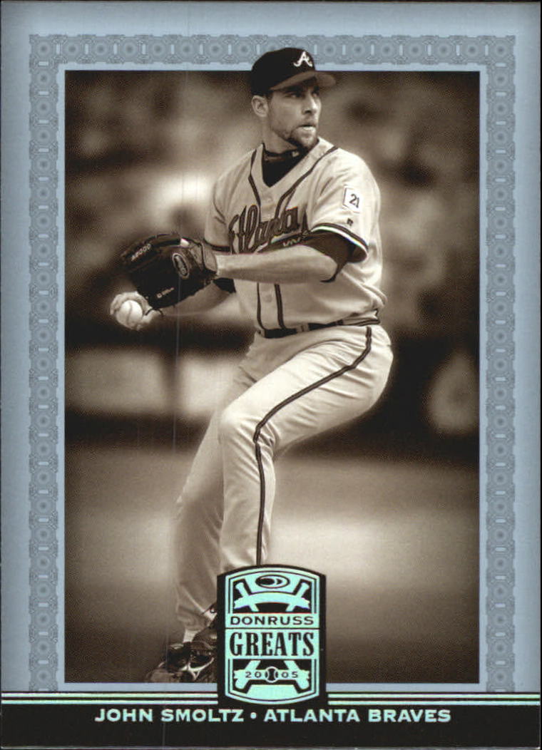 2005 Donruss Greats Silver HoloFoil #137 John Smoltz