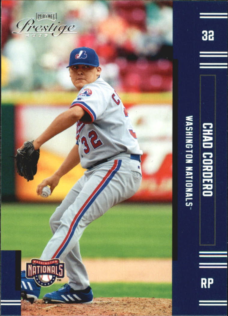 2005 Playoff Prestige #108 Chad Cordero