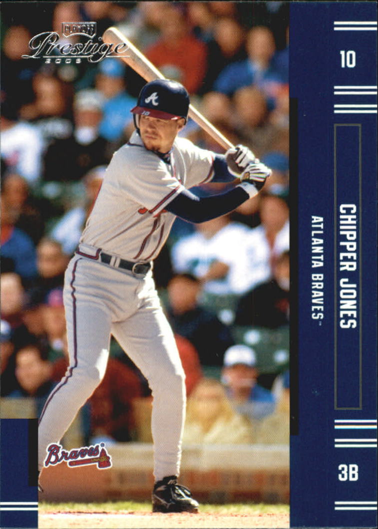 2005 Playoff Prestige #110 Chipper Jones